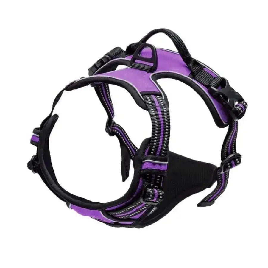 Adjustable No - Pull Dog Harness with Leash – Comfortable Fit for All Breeds - ZinPetCare
