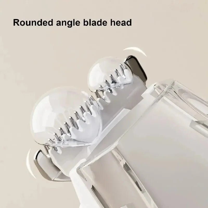 Low Noise Pet Paw Hair Clipper – Waterproof Dog & Cat Trimmer with Vacuum, Clean Brush & Comfort Grip - ZinPetCare