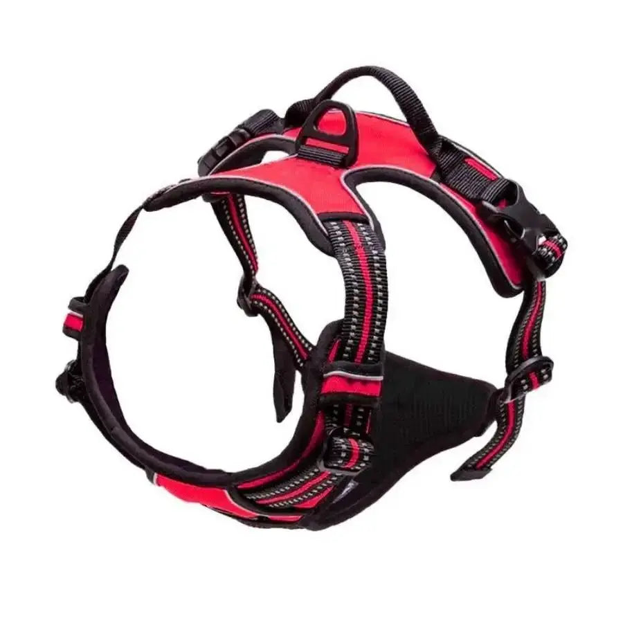 Adjustable No - Pull Dog Harness with Leash – Comfortable Fit for All Breeds - ZinPetCare